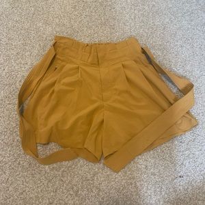 Yellow Athleta Shorts